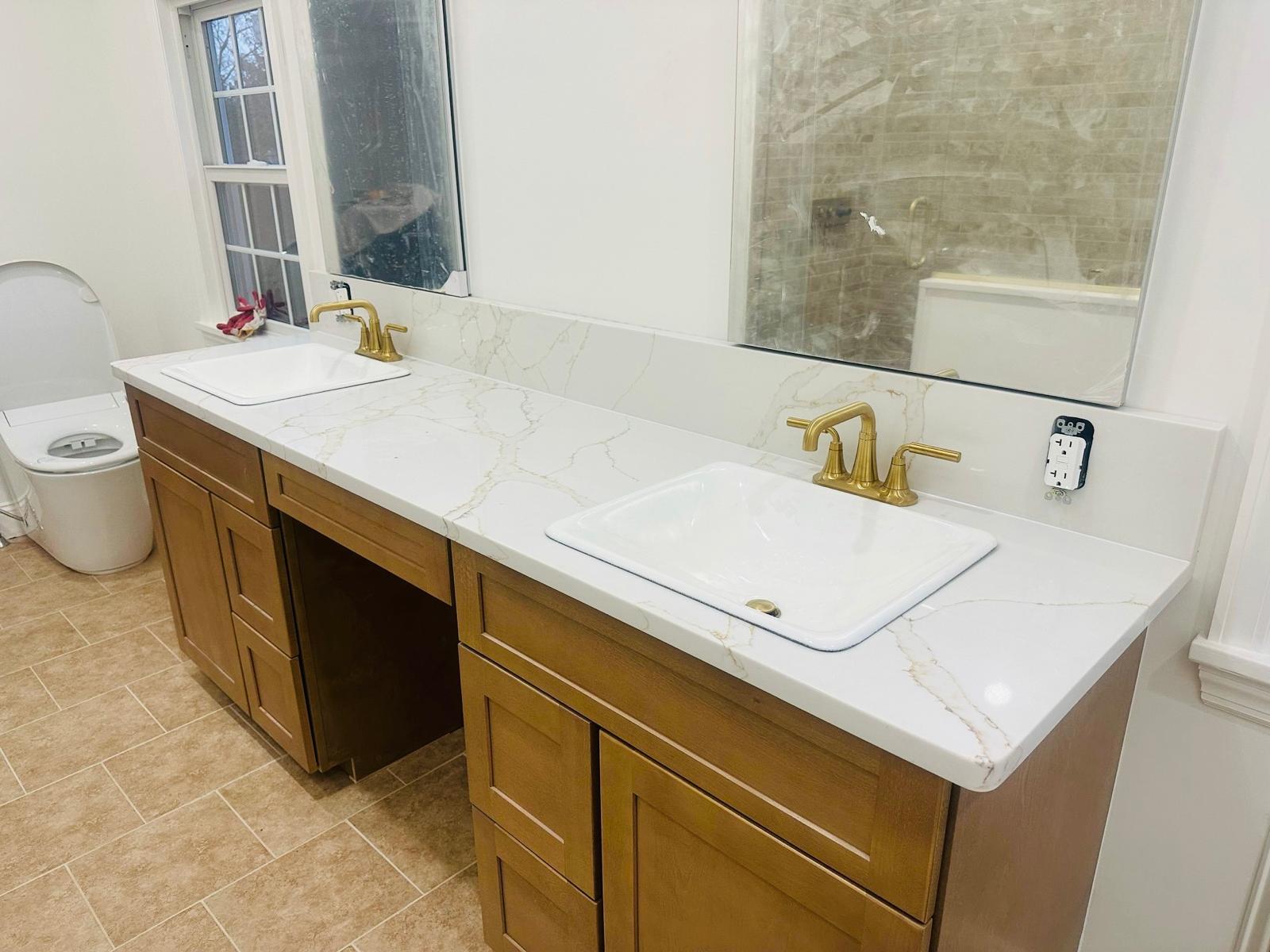 Mesones de baño tocador blanco